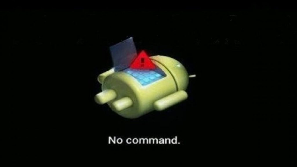 no command hata ekranı